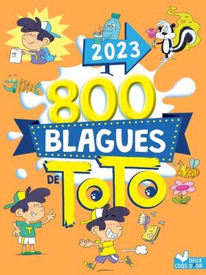 cover image of 800 blagues de Toto 2023